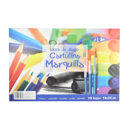 BLOCK DIBUJO MARQUILLA 34X24 20 HJ 1095-1 JLM MNK
