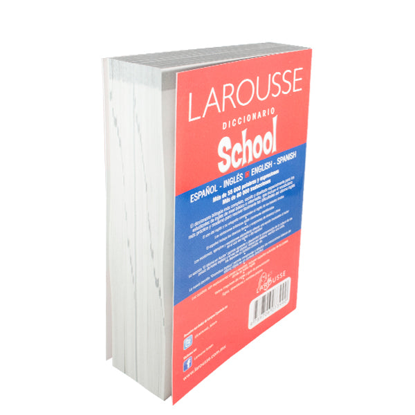 DICCIONARIO SCHOOL INGLES-ESPAÑOL 1531 LAROUSSE MNK