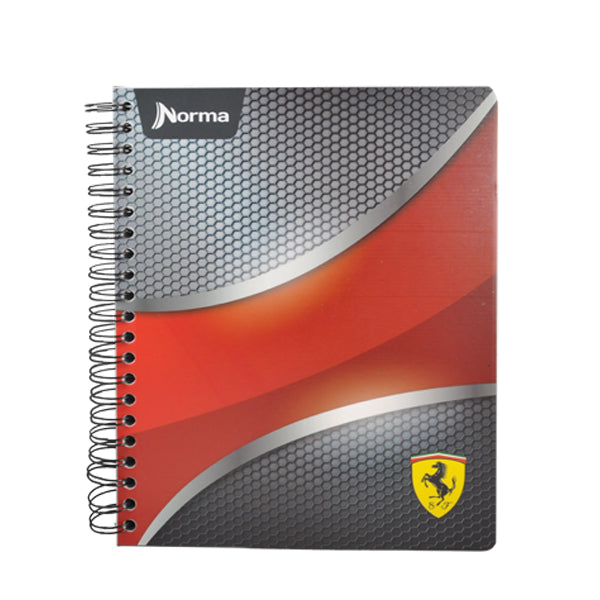 CUADERNO PROFESIONAL DOBLE ARGOLLA FERRARI 100 HJ RAYA NORMA MNK