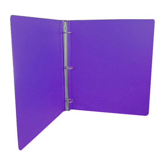 CARPETA 1/2 PULGADA C/MICA MORADO 4107 BAZIC MNK