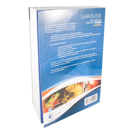 DICCIONARIO ESCOLAR PLUS PRIMARIA 1121 LAROUSSE MNK