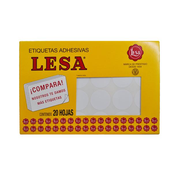 ETIQUETA NO CONTINUA #22 BLANCO LESA