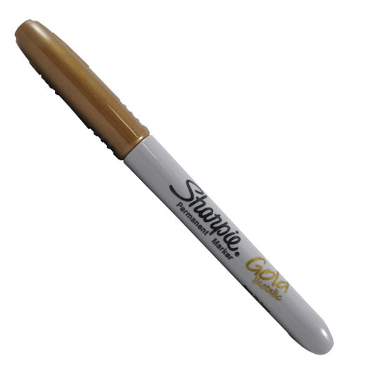 MARCADOR PERMANENTE METALICO SHARPIE FINO ORO NEWELL BEROL