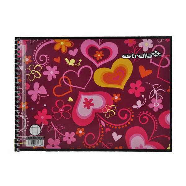 CUADERNO ITALIANO ESPIRAL BASICO 100 HJ C7 ESTRELLA MNK