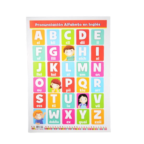 MINI POSTER DIDACTICO ABECEDARIO EN INGLES 1361-138 GRANMARK