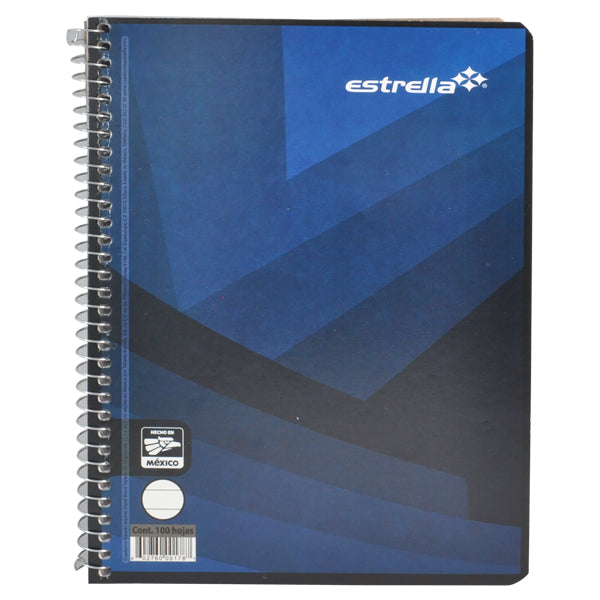 CUADERNO FRANCES ESPIRAL BASICO 100 HJ RAYA ESTRELLA MNK