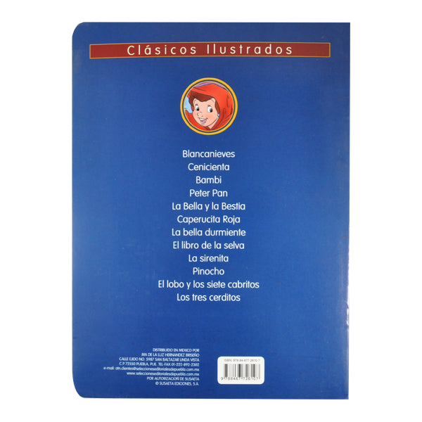 CUENTOS CLASICOS ILUSTRADO EDITORIAL PUEBLA MNK