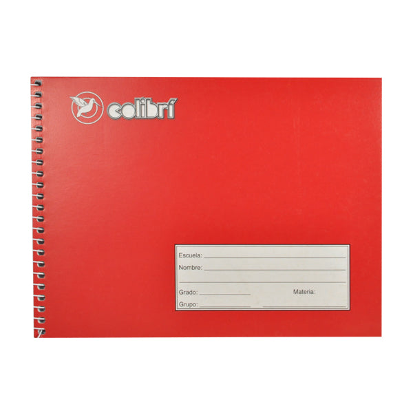 CUADERNO ITALIANO ESPIRAL COLIBRI 100 HJ BLANCO MAN 8A MNK
