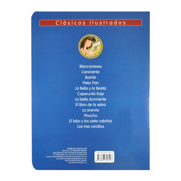 CUENTOS CLASICOS ILUSTRADO EDITORIAL PUEBLA MNK
