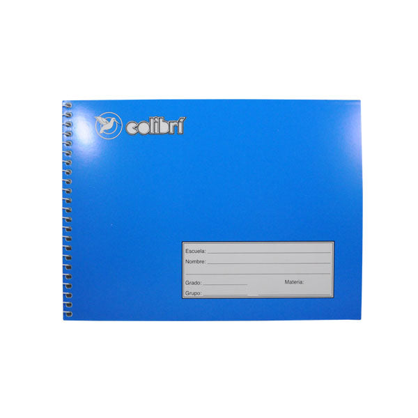 CUADERNO ITALIANO ESPIRAL COLIBRI 100 HJ RAYA MAN 8A MNK