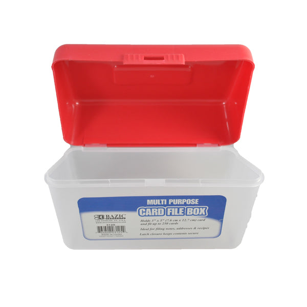 PORTATARJETA BRIGHT 3X5 PLASTICO 3125 BAZIC