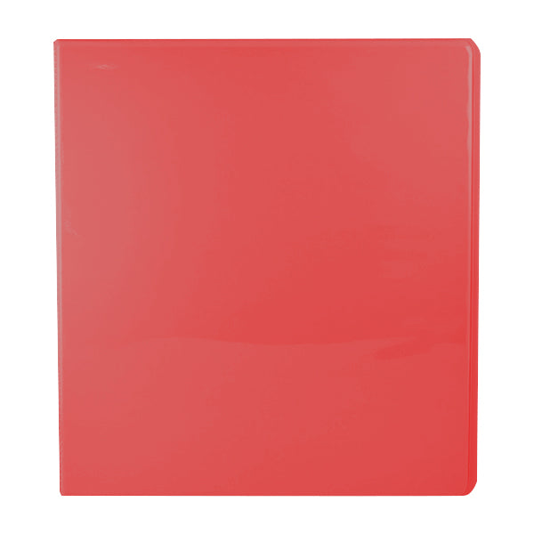 CARPETA 1 PULGADA C/MICA ROJA 4123 BAZIC MNK