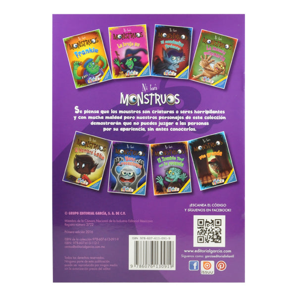 CUENTOS NI TAN MONSTRUOS 116 EDITORIAL GARCIA MNK