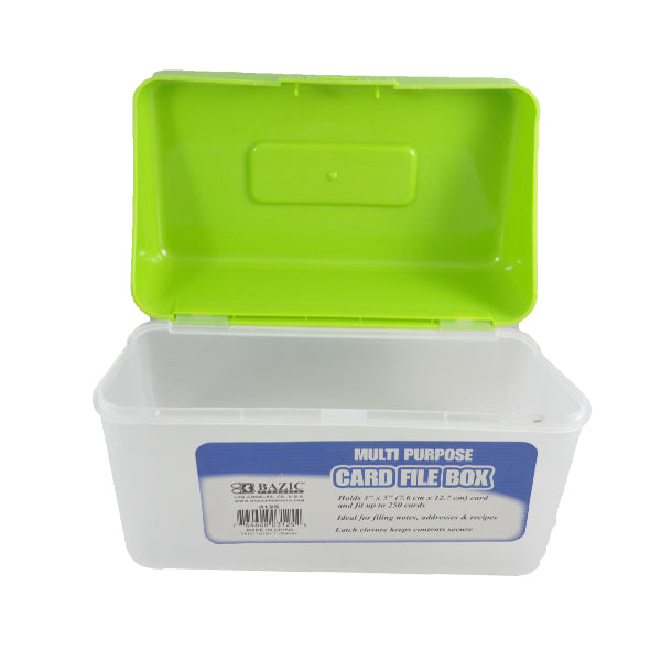 PORTATARJETA BRIGHT 3X5 PLASTICO 3125 BAZIC