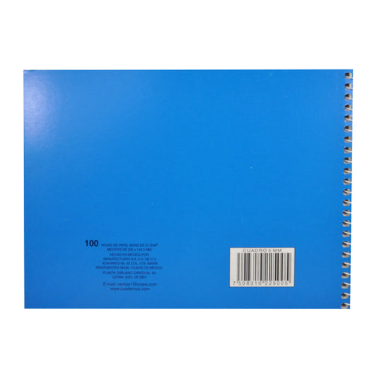 CUADERNO ITALIANO ESPIRAL COLIBRI 100 HJ C5 2500 MAN 8A MNK