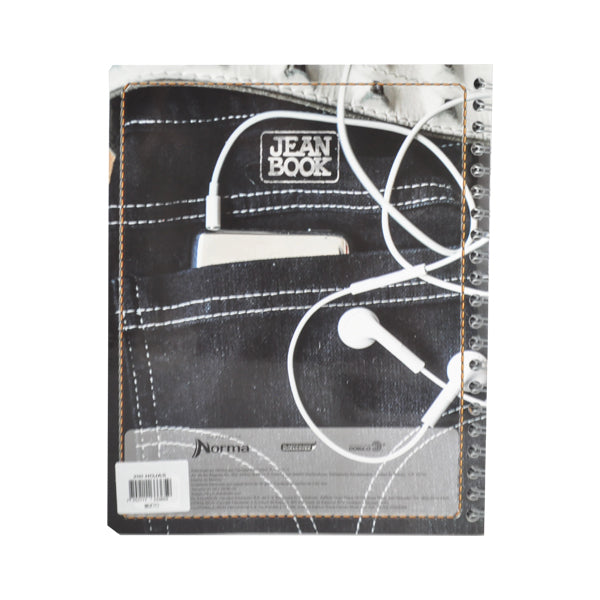CUADERNO PROFESIONAL DOBLE ARGOLLA JEAN BOOK REVOLUTION 200 HJ MIXTO MULTIMATERIAS NORMA MNK