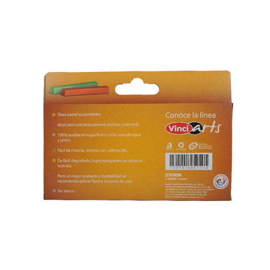COLORES GIS PASTEL 12 PZ 52305 VINCI ARTS DIXON