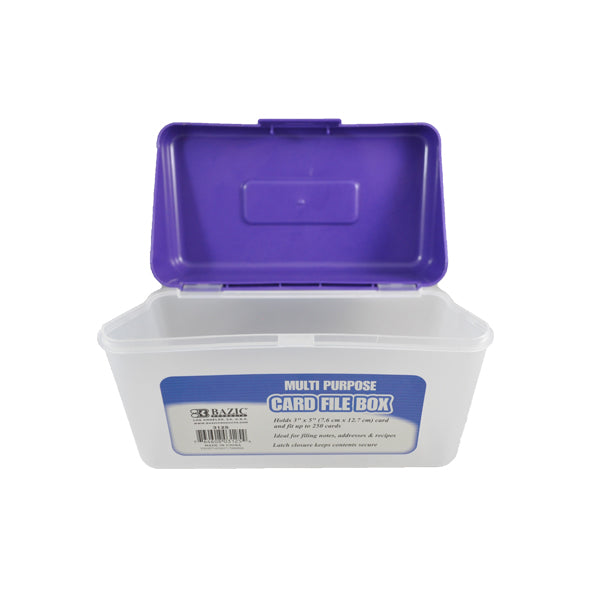 PORTATARJETA BRIGHT 3X5 PLASTICO 3125 BAZIC