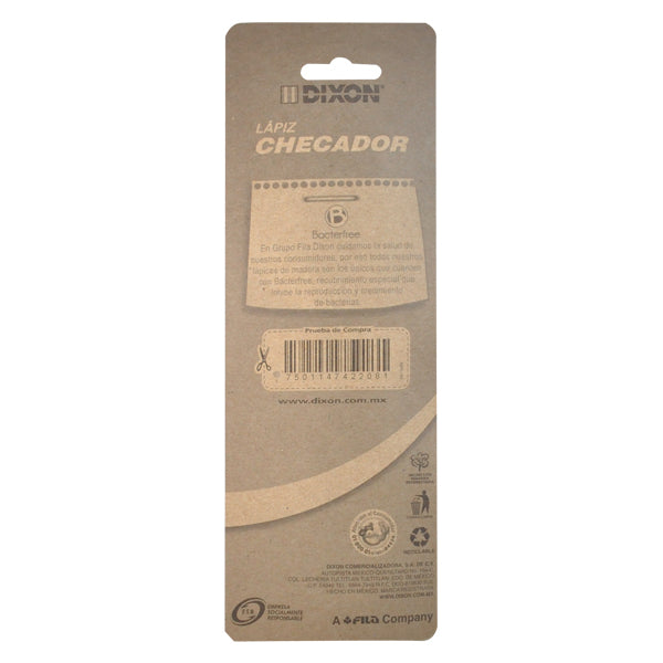 LAPIZ CHECADOR THINEX ROJO 2 PZ 42317 DIXON