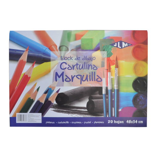 BLOCK DIBUJO MARQUILLA 48X34 20 HJ 1095-2 JLM MNK