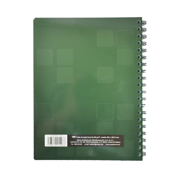 CUADERNO PROFESIONAL DOBLE ARGOLLA ROCA PLUS 100 HJ C5 5508 MAN 8A MNK