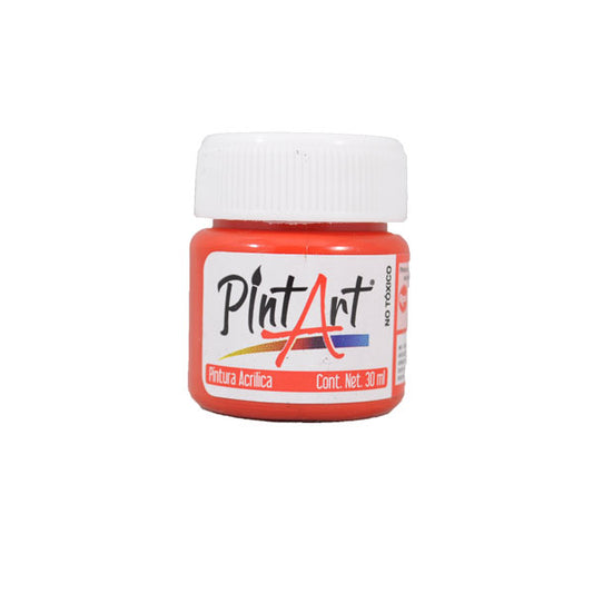 PINTURA ACRILICA 30 ML ROJO CADMIO CLARO 11115 PINTART