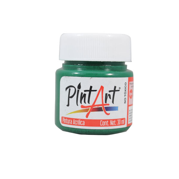 PINTURA ACRILICA 30 ML VERDE BANDERA PINTART