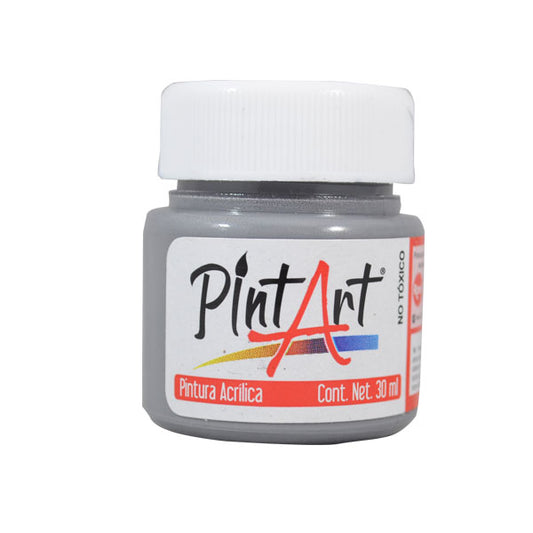 PINTURA ACRILICA 30 ML GRIS PINTART