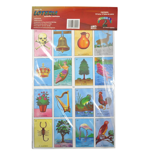 LOTERIA 10 TABLAS JUMBO COBRA DICRESA