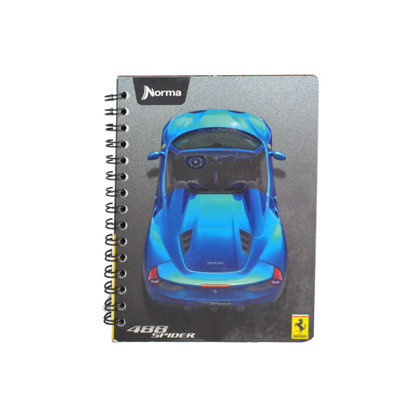 CUADERNO FRANCES DOBLE ARGOLLA FERRARI 100 HJ C7 NORMA MNK