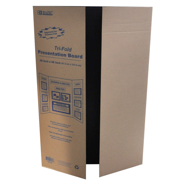 MAMPARA CARTON 48X36 NEGRO 5034 BAZIC
