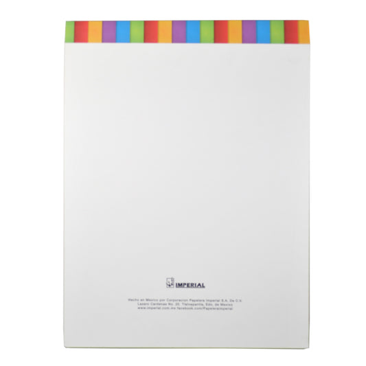 BLOCK CARTULINA FLUORESCENTE COLORES 24 HJ IMPERIAL