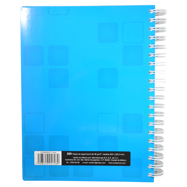 CUADERNO PROFESIONAL DOBLE ARGOLLA ROCA PLUS 200 HJ C7 MAN 8A MNK