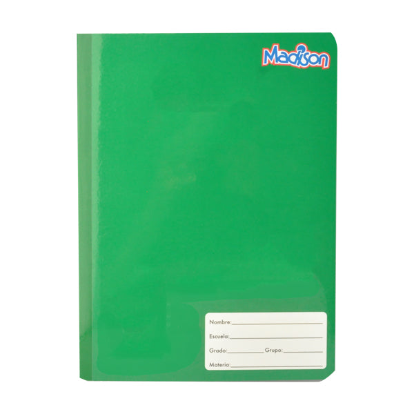 CUADERNO COLLEGE COSIDO MADISON 100 HJ C7 NORMA MNK