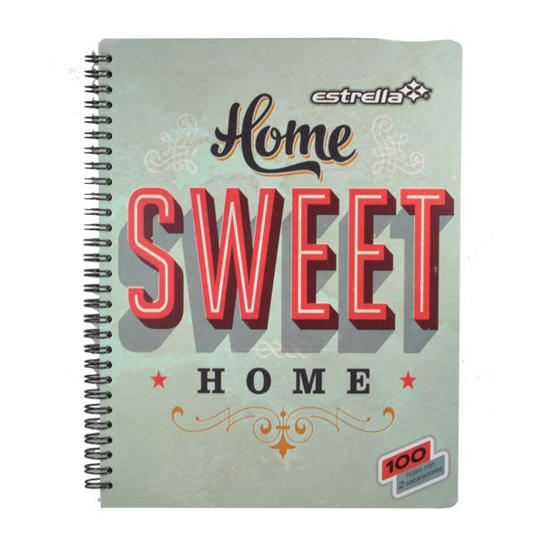 CUADERNO PROFESIONAL DOBLE ARGOLLA WIRE 100 HJ RAYA ESTRELLA MNK