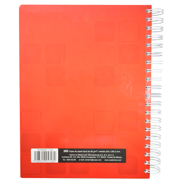 CUADERNO PROFESIONAL DOBLE ARGOLLA ROCA PLUS 200 HJ C7 MAN 8A MNK