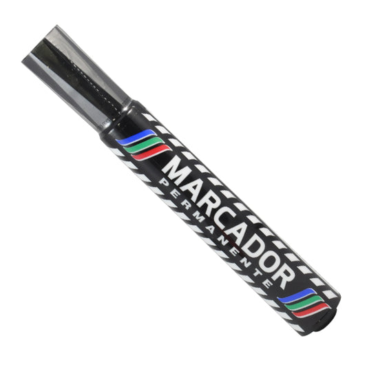 MARCADOR PERMANENTE PLASTICO MTP 07 NEGRO BACO MNK