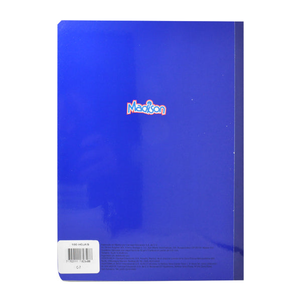 CUADERNO COLLEGE COSIDO MADISON 100 HJ C7 NORMA MNK