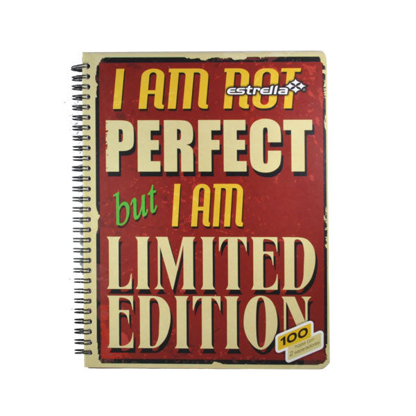 CUADERNO PROFESIONAL DOBLE ARGOLLA WIRE 100 HJ RAYA ESTRELLA MNK