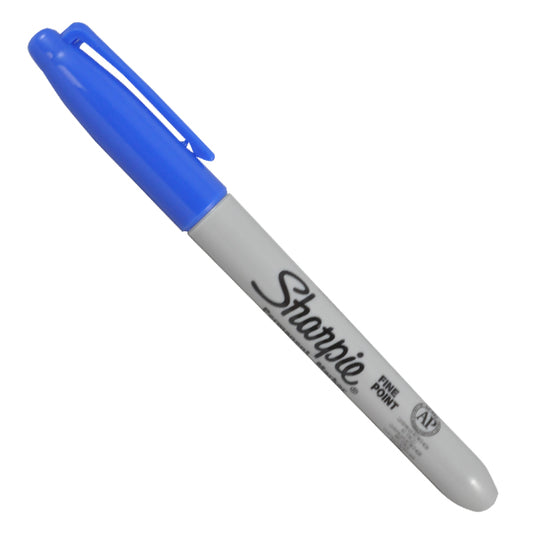 MARCADOR PERMANENTE SHARPIE FINO AZUL NEWELL BEROL MNK