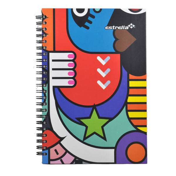 CUADERNO FRANCES DOBLE ARGOLLA 80 HJ RAYA ESTRELLA MNK