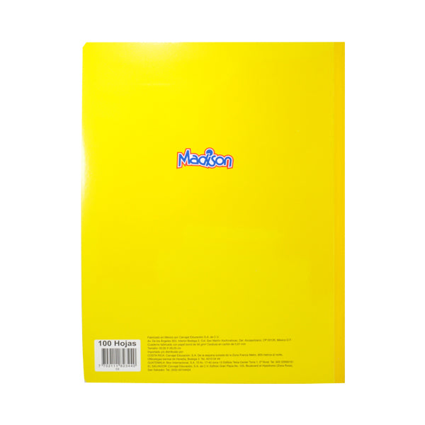 CUADERNO PROFESIONAL COSIDO MADISON 100 HJ C5 NORMA MNK