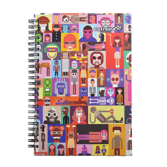CUADERNO FRANCES DOBLE ARGOLLA 80 HJ RAYA ESTRELLA MNK