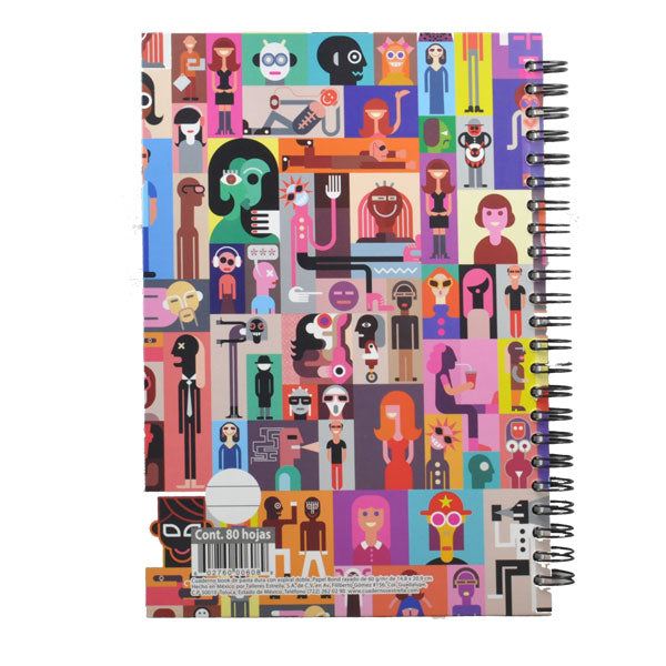 CUADERNO FRANCES DOBLE ARGOLLA 80 HJ RAYA ESTRELLA MNK