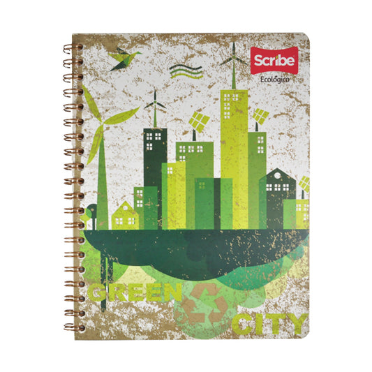 CUADERNO PROFESIONAL ESPIRAL ECOLOGICO 100 HJ C7 SCRIBE MNK