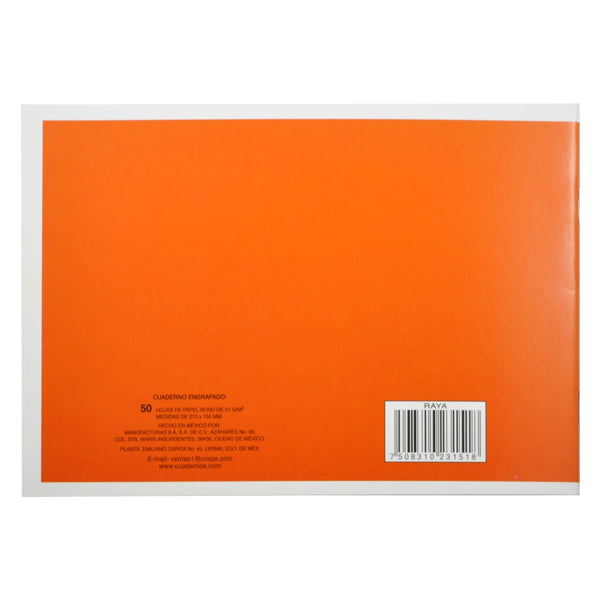 CUADERNO ITALIANO ENGRAPADO ROCA 50 HJ RAYA 3151 MAN 8A MNK