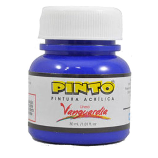 PINTURA ACRILICA 30 ML AZUL CERUELO 762 PINTO DISTRIBUIDORA