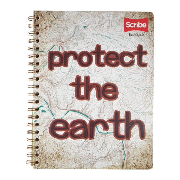 CUADERNO PROFESIONAL ESPIRAL ECOLOGICO 100 HJ C7 SCRIBE MNK
