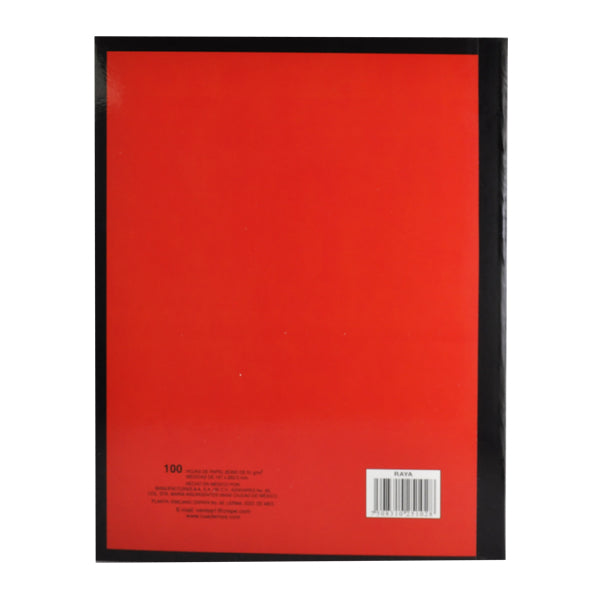 CUADERNO PROFESIONAL COSIDO ROKITA 100 HJ RAYA MAN 8A MNK