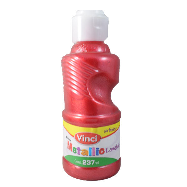 PINTURA DIGITAL METALICO ROJO 237 ML DIXON
